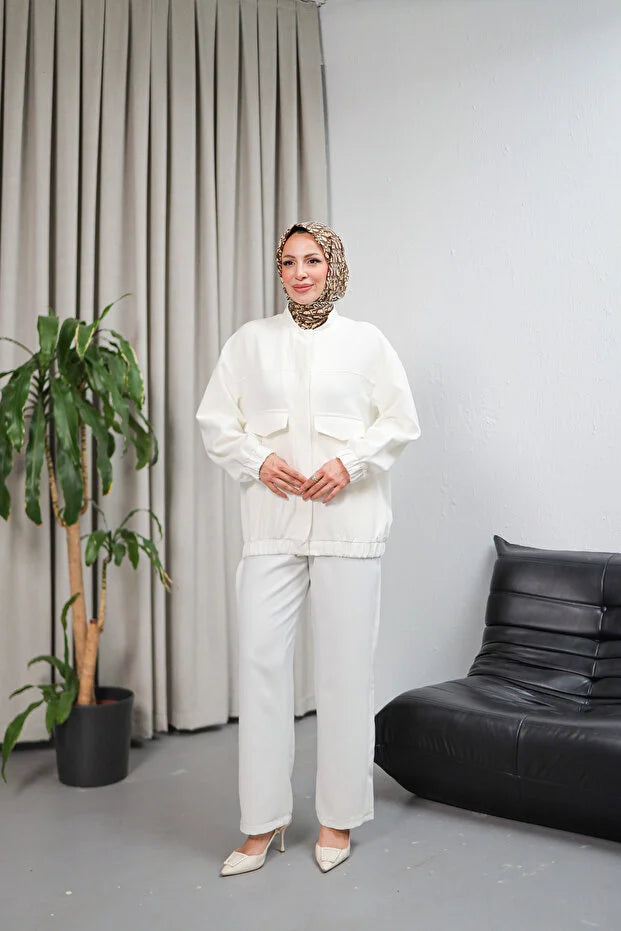 BELMAGHRIBIA – Ensemble Chic Pantalon Moderne - YZ0058