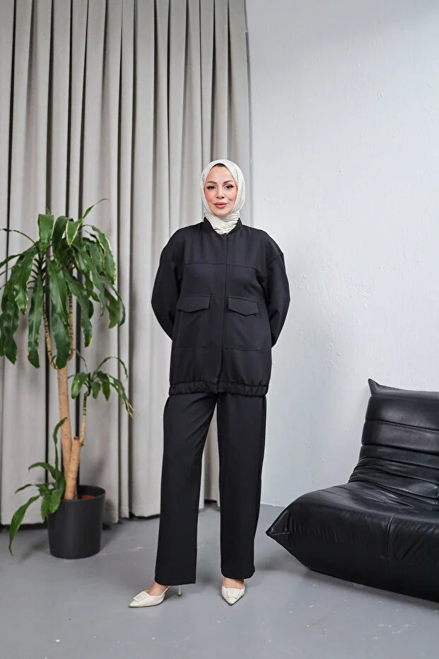 BELMAGHRIBIA – Ensemble Chic Pantalon Moderne - YZ0058