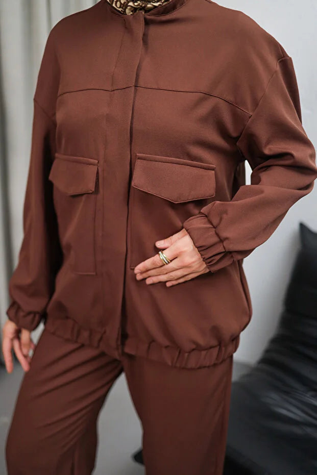 BELMAGHRIBIA – Ensemble Chic Pantalon Moderne - YZ0058