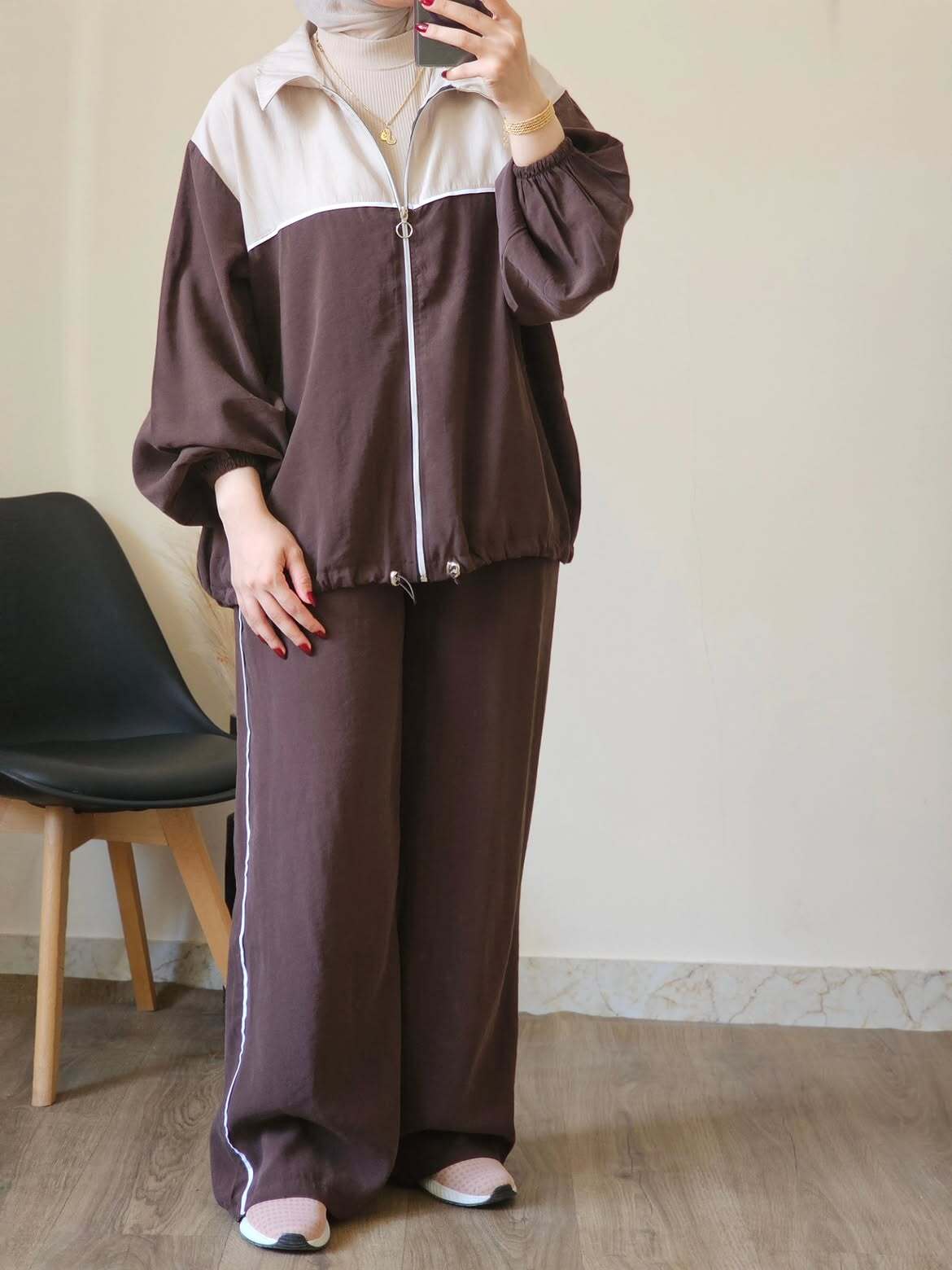 BELMAGHRIBIA – Ensemble Sport Chic Oversize - YZ0168
