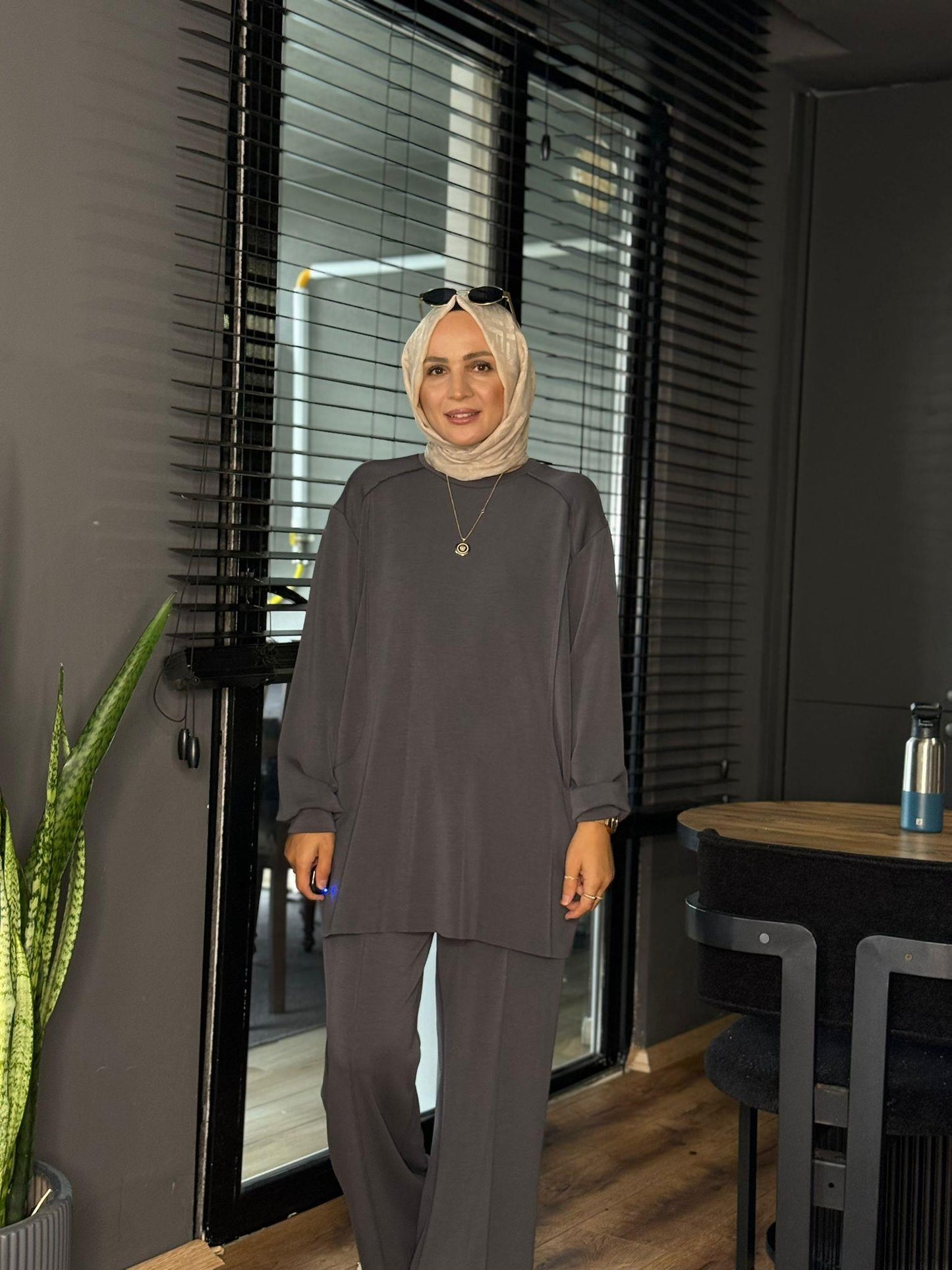 BELMAGHRIBIA – Ensemble Détail Poches Chic - YZ0075