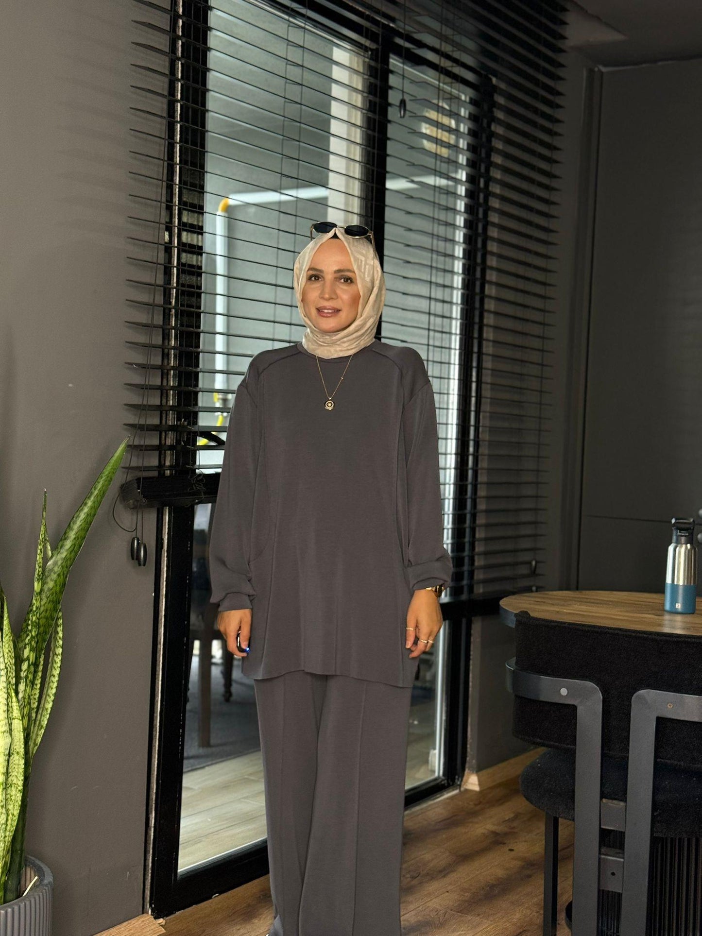 BELMAGHRIBIA – Ensemble Détail Poches Chic - YZ0075