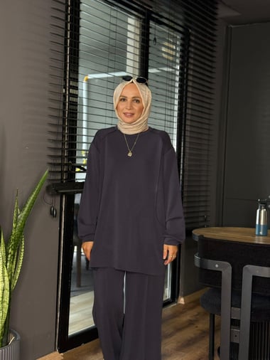 BELMAGHRIBIA – Ensemble Détail Poches Chic - YZ0075