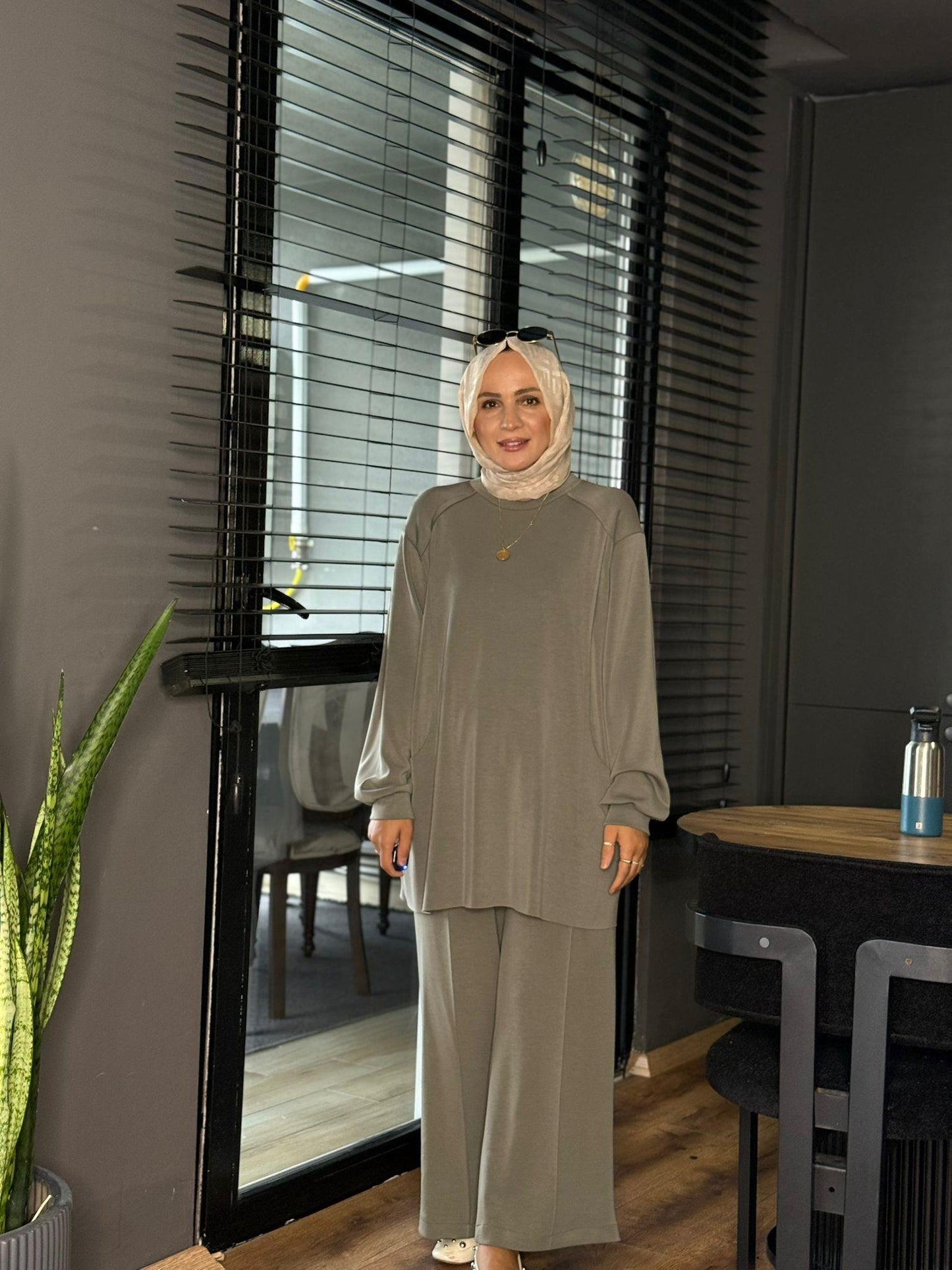 BELMAGHRIBIA – Ensemble Détail Poches Chic - YZ0075