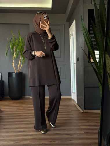 BELMAGHRIBIA – Ensemble Détail Poches Chic - YZ0075