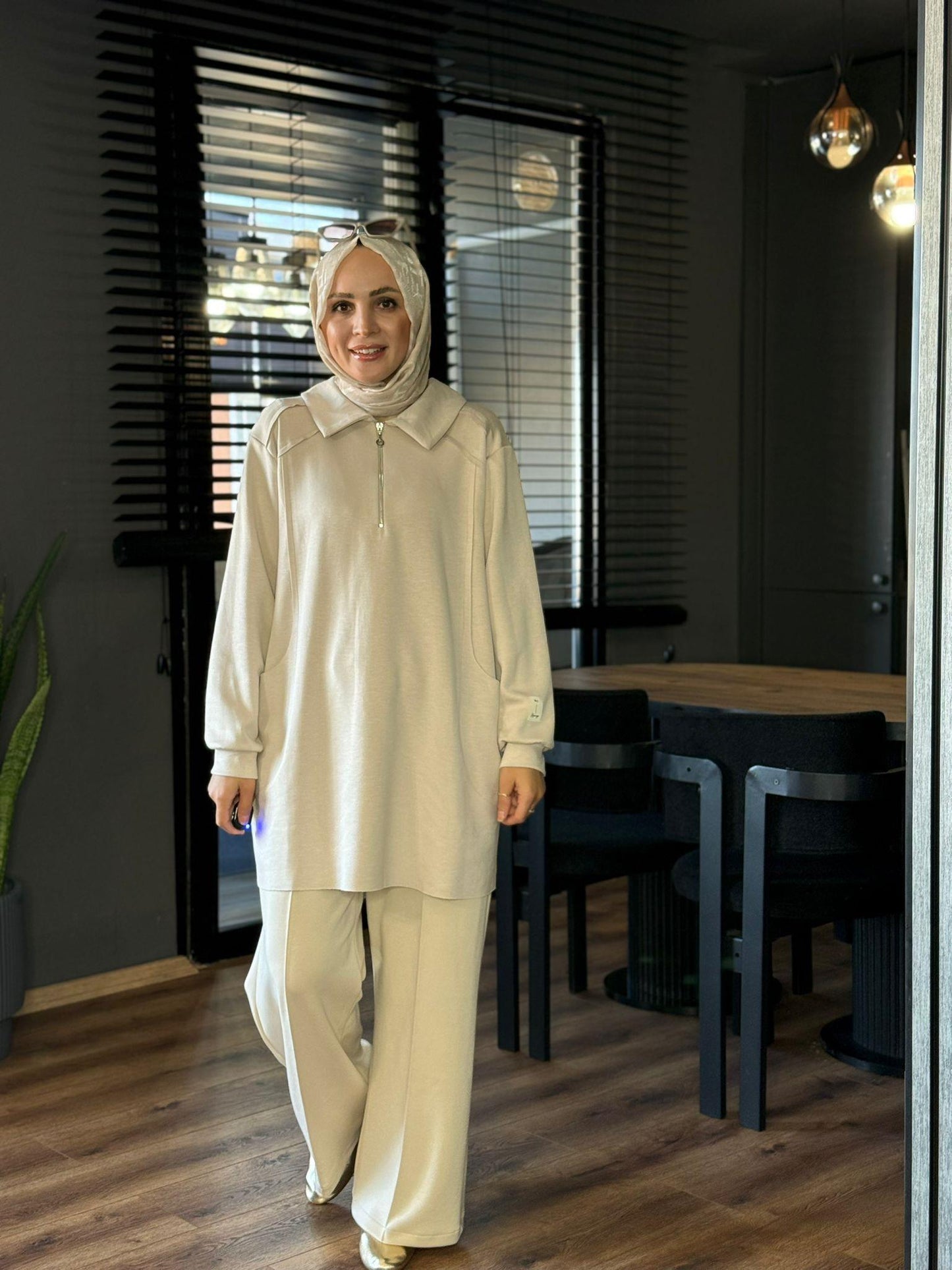 BELMAGHRIBIA – Ensemble Tunique Polo Oysho - YZ0077