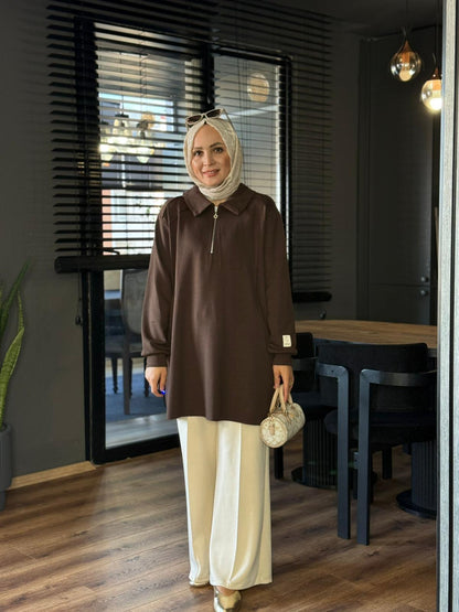 BELMAGHRIBIA – Ensemble Tunique Polo Oysho - YZ0077