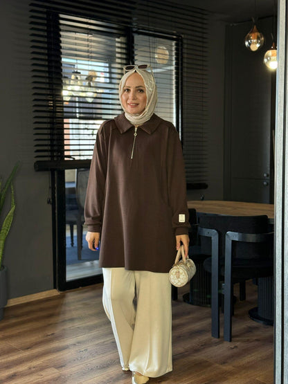 BELMAGHRIBIA – Ensemble Tunique Polo Oysho - YZ0077