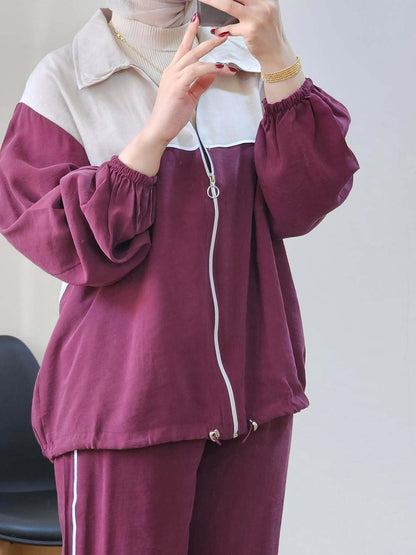 BELMAGHRIBIA – Ensemble Sport Chic Oversize - YZ0168