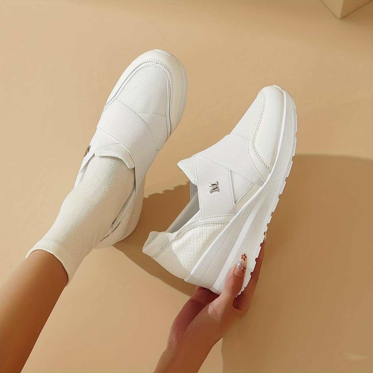 BELMAGHRIBIA - Baskets Femme Style Urbain - YZ0006T