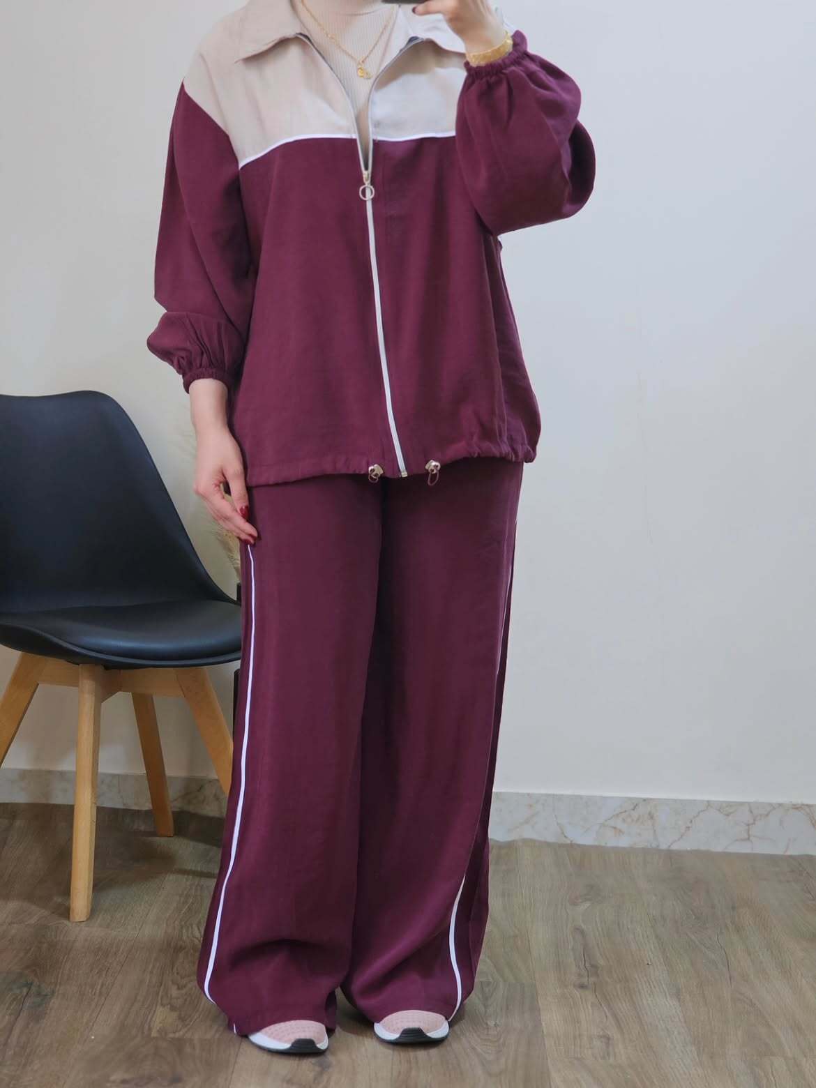 BELMAGHRIBIA – Ensemble Sport Chic Oversize - YZ0168