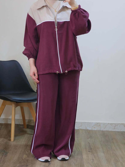 BELMAGHRIBIA – Ensemble Sport Chic Oversize - YZ0168