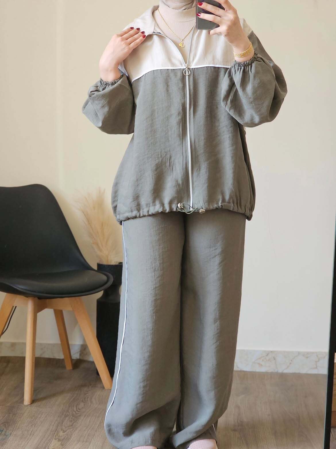BELMAGHRIBIA – Ensemble Sport Chic Oversize - YZ0168
