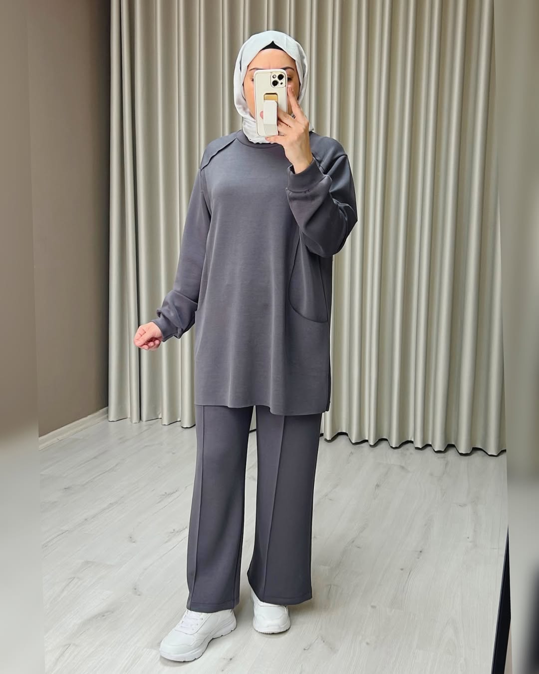 BELMAGHRIBIA – Ensemble Détail Poches Chic - YZ0075