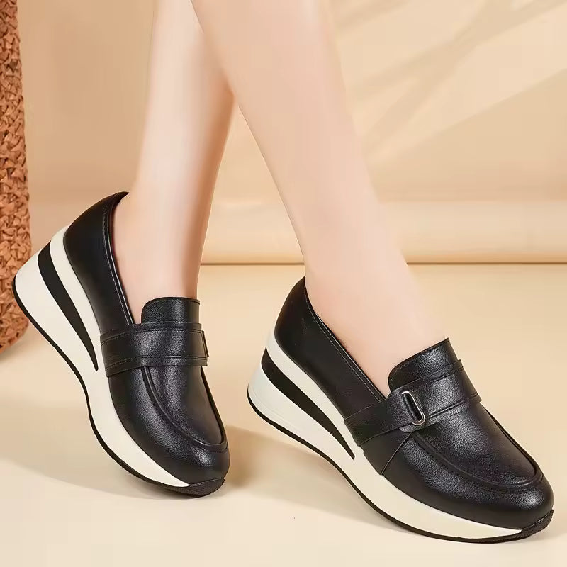 BELMAGHRIBIA - Basket stylée à plateforme moderne - YZ0021S