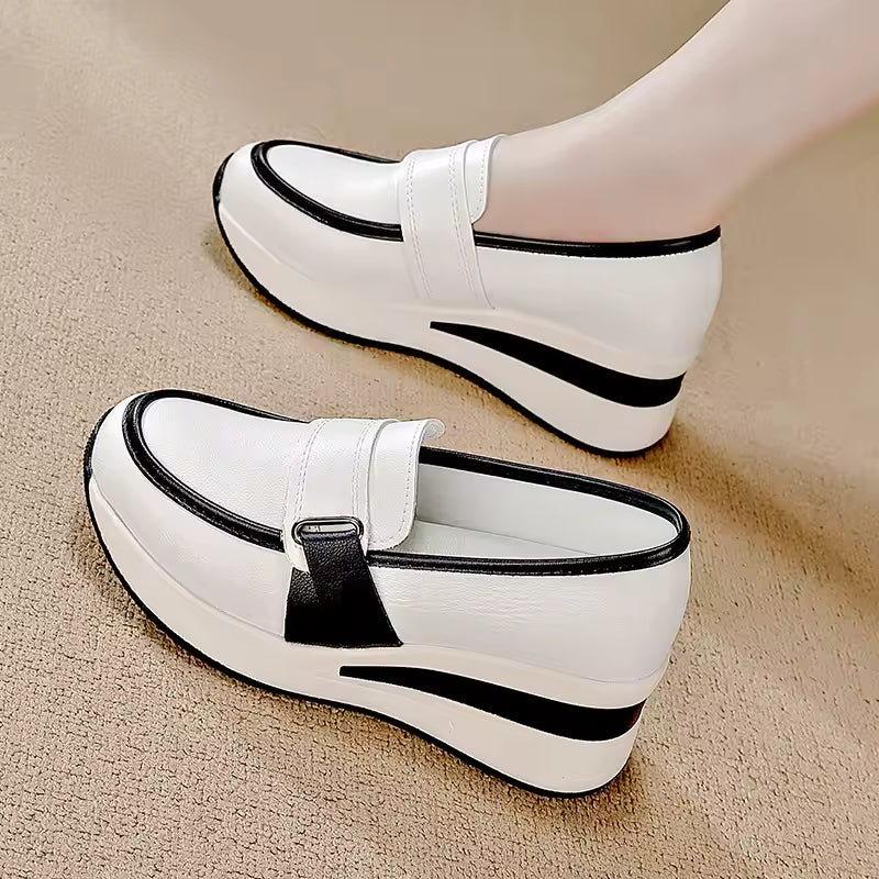 BELMAGHRIBIA - Basket stylée à plateforme moderne - YZ0021S