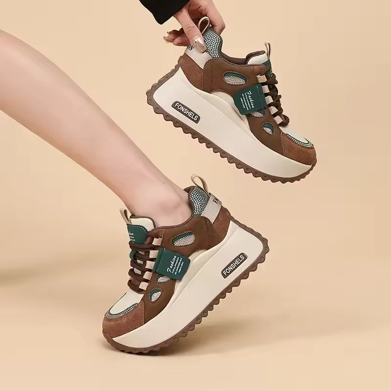 BELMAGHRIBIA - Nouvelle basket à semelle épaisse - YZ0023S