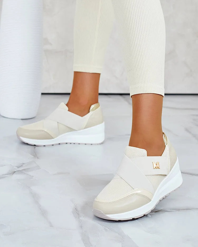 BELMAGHRIBIA - Baskets Femme Style Urbain - YZ0006T