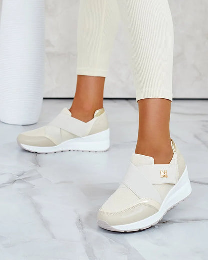 BELMAGHRIBIA - Baskets Femme Style Urbain - YZ0006T