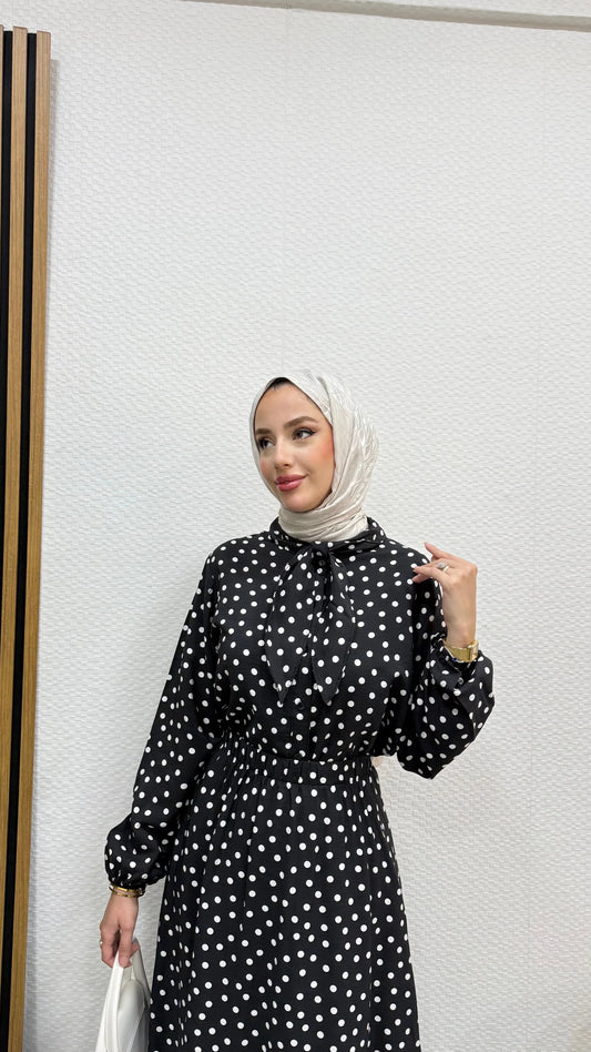 BELMAGHRIBIA – Ensemble Chic à Pois - YZ0158