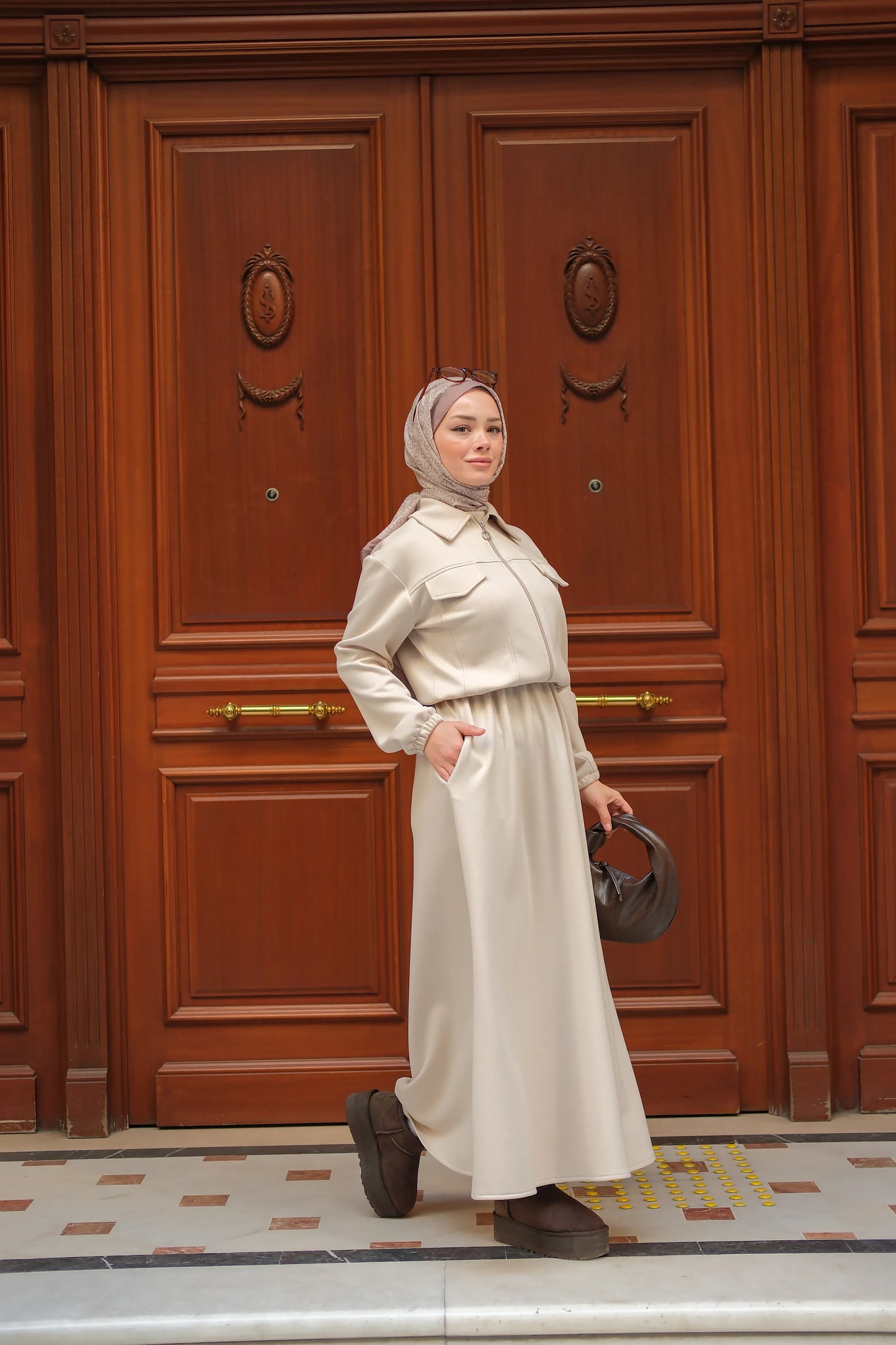 BELMAGHRIBIA – Ensemble Jupe Deux Pièces - YZ0080