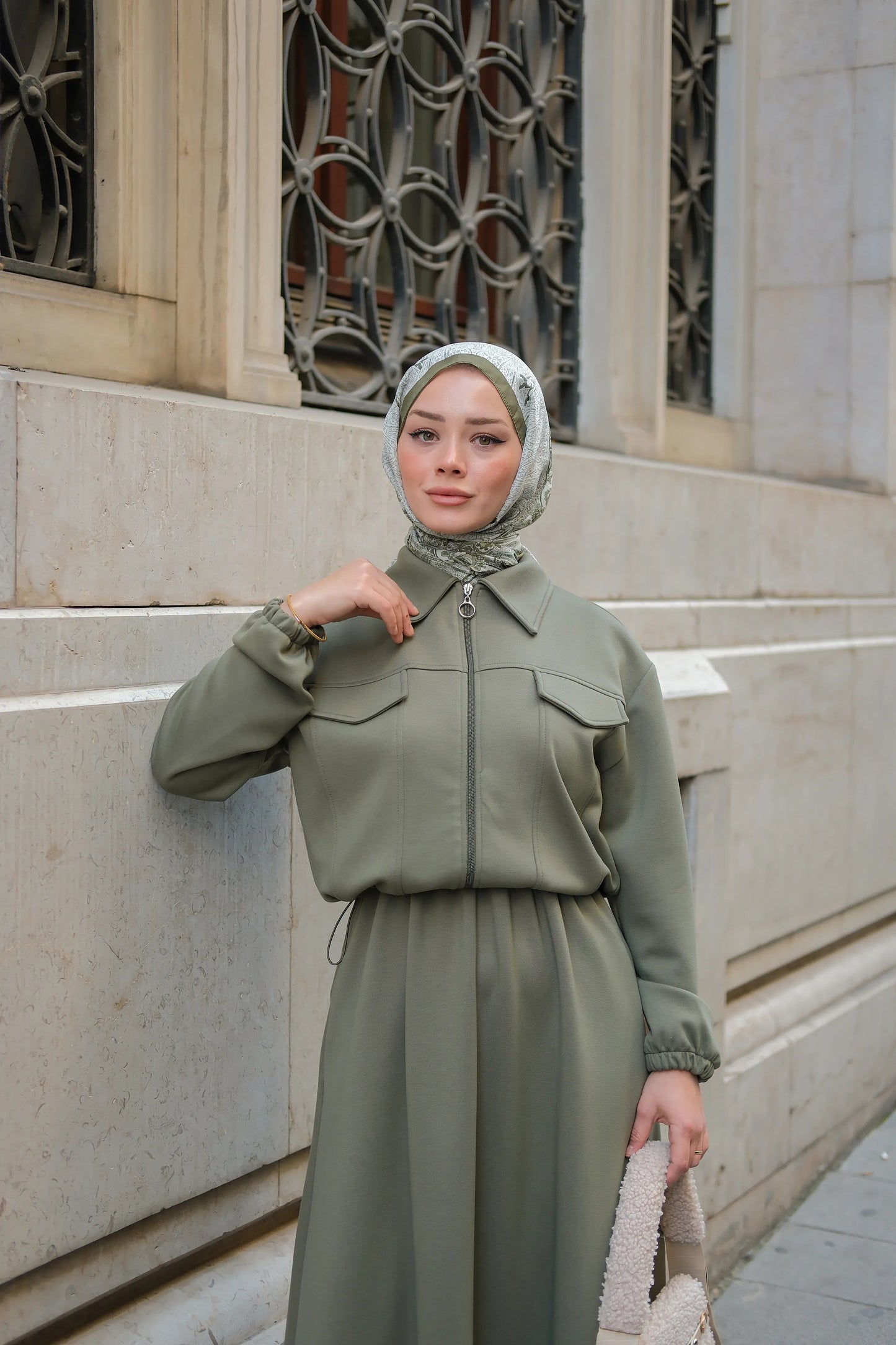 BELMAGHRIBIA – Ensemble Jupe Deux Pièces - YZ0080