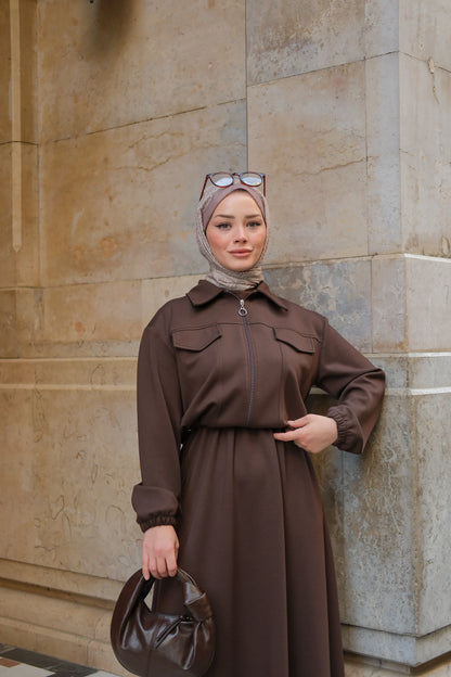 BELMAGHRIBIA – Ensemble Jupe Deux Pièces - YZ0080