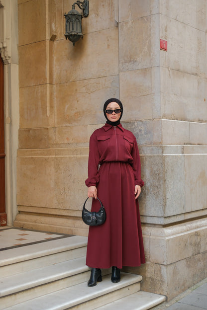 BELMAGHRIBIA – Ensemble Jupe Deux Pièces - YZ0080