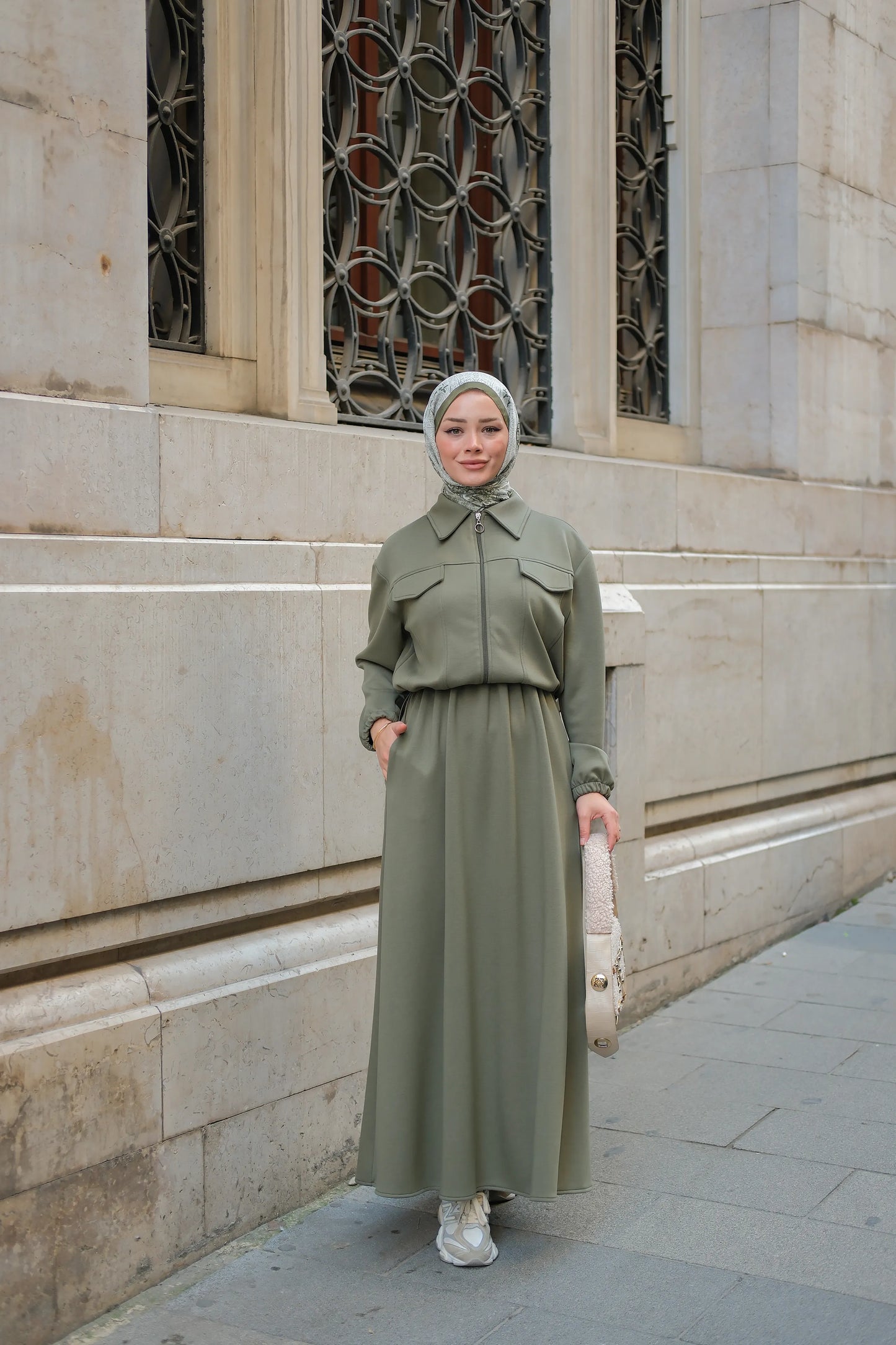 BELMAGHRIBIA – Ensemble Jupe Deux Pièces - YZ0080