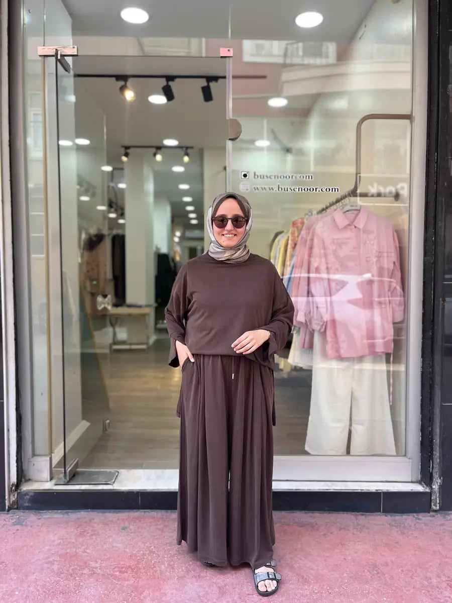 BELMAGHRIBIA – Ensemble Oversize Épuré - YZ0171