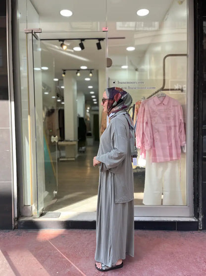 BELMAGHRIBIA – Ensemble Oversize Épuré - YZ0171