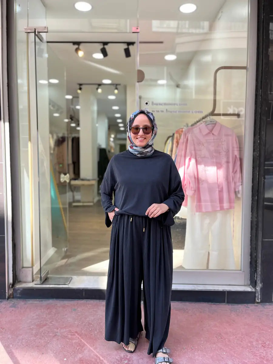 BELMAGHRIBIA – Ensemble Oversize Épuré - YZ0171