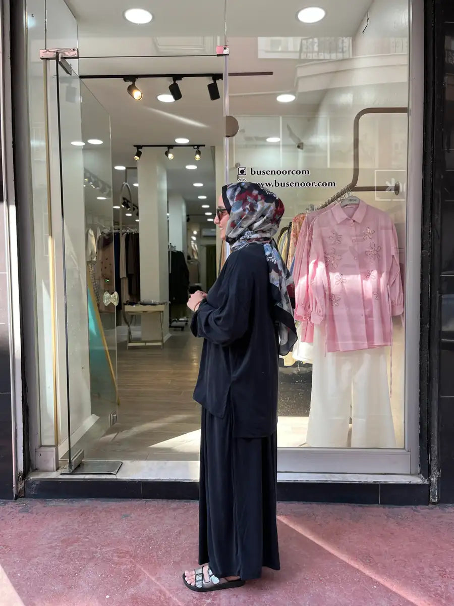 BELMAGHRIBIA – Ensemble Oversize Épuré - YZ0171