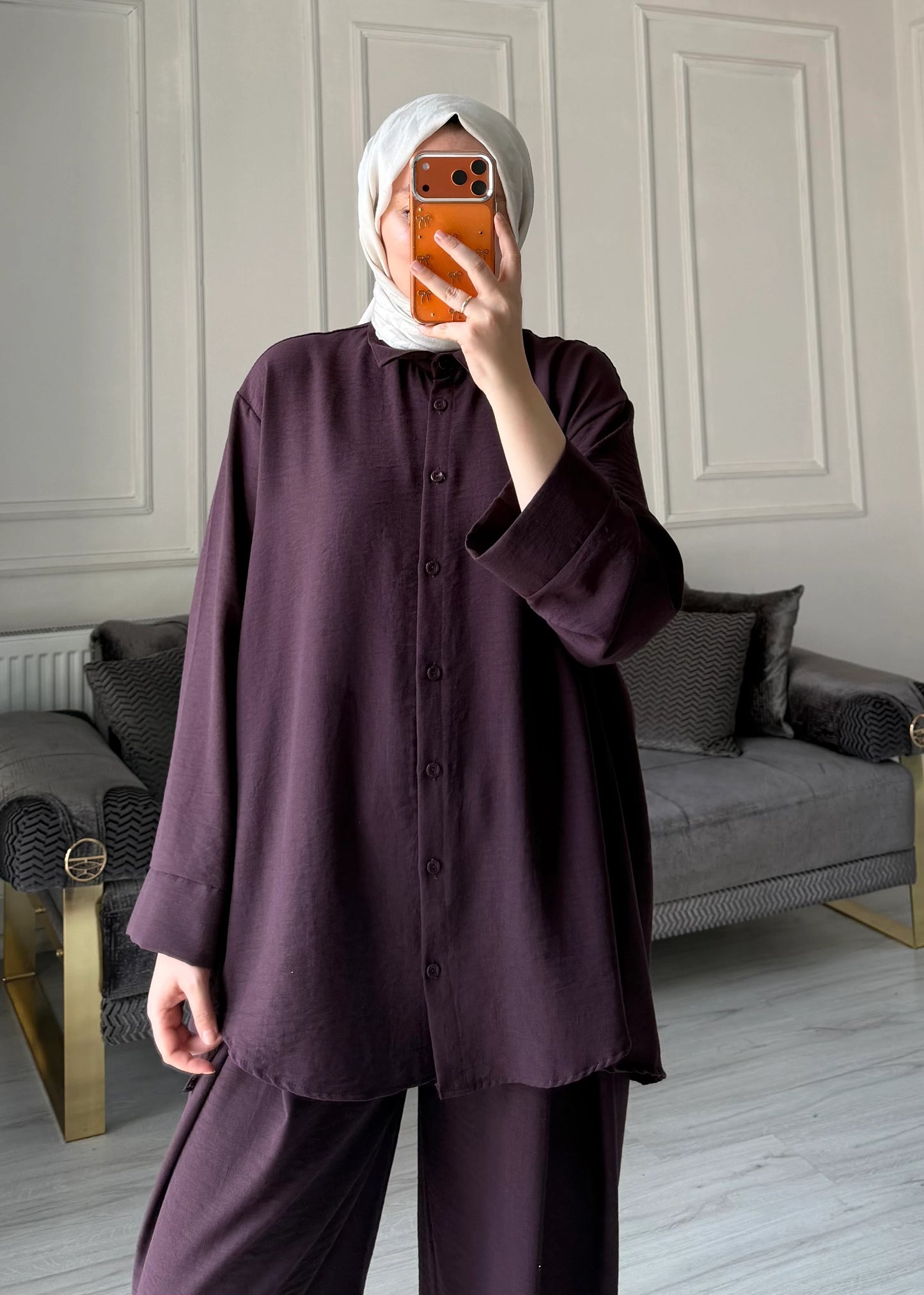 BELMAGHRIBIA – Ensemble Sarouel en Lin - YZ0155