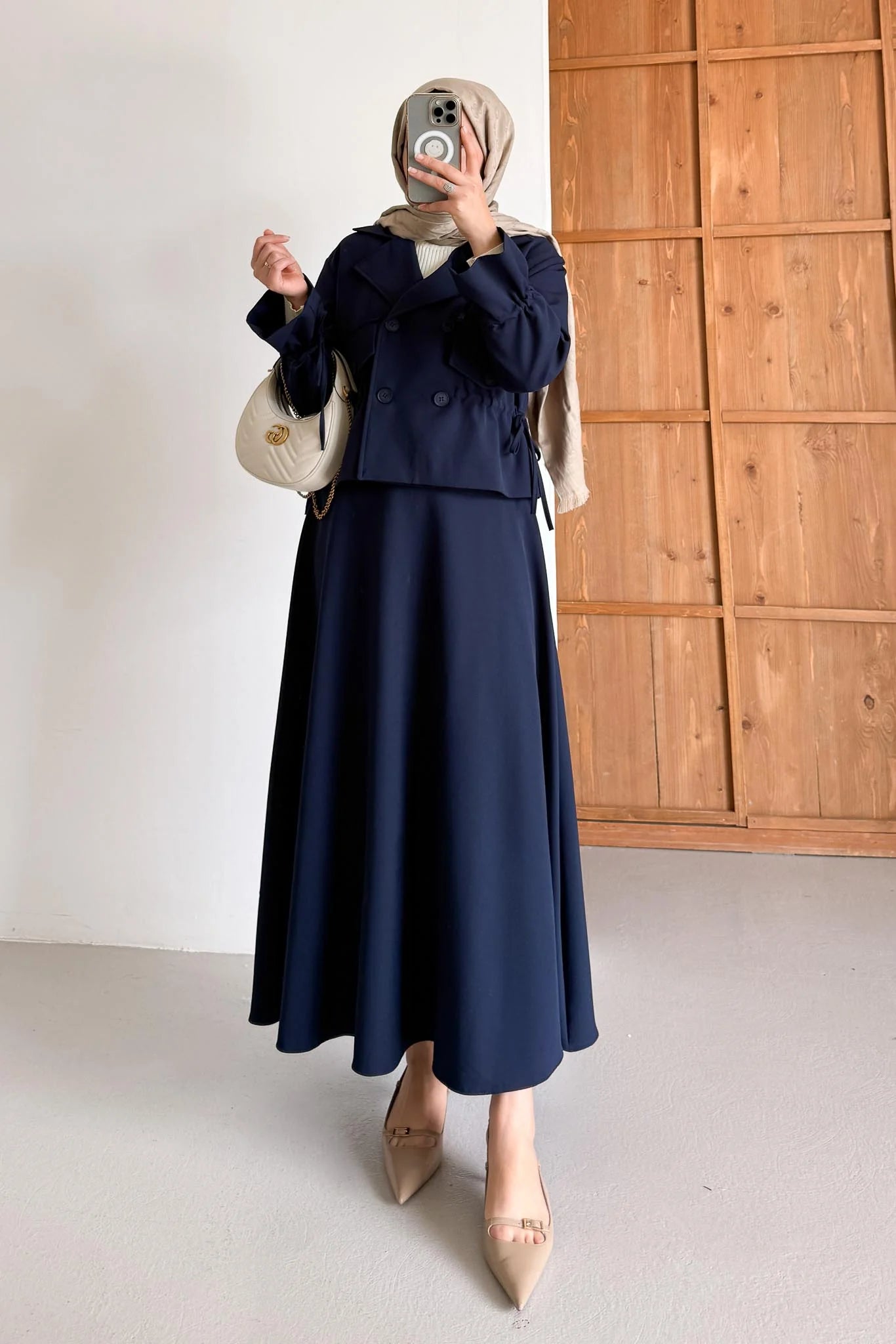 BELMAGHRIBIA – Prime Trench Coat Ensemble - YZ0068