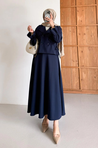 BELMAGHRIBIA – Prime Trench Coat Ensemble - YZ0068