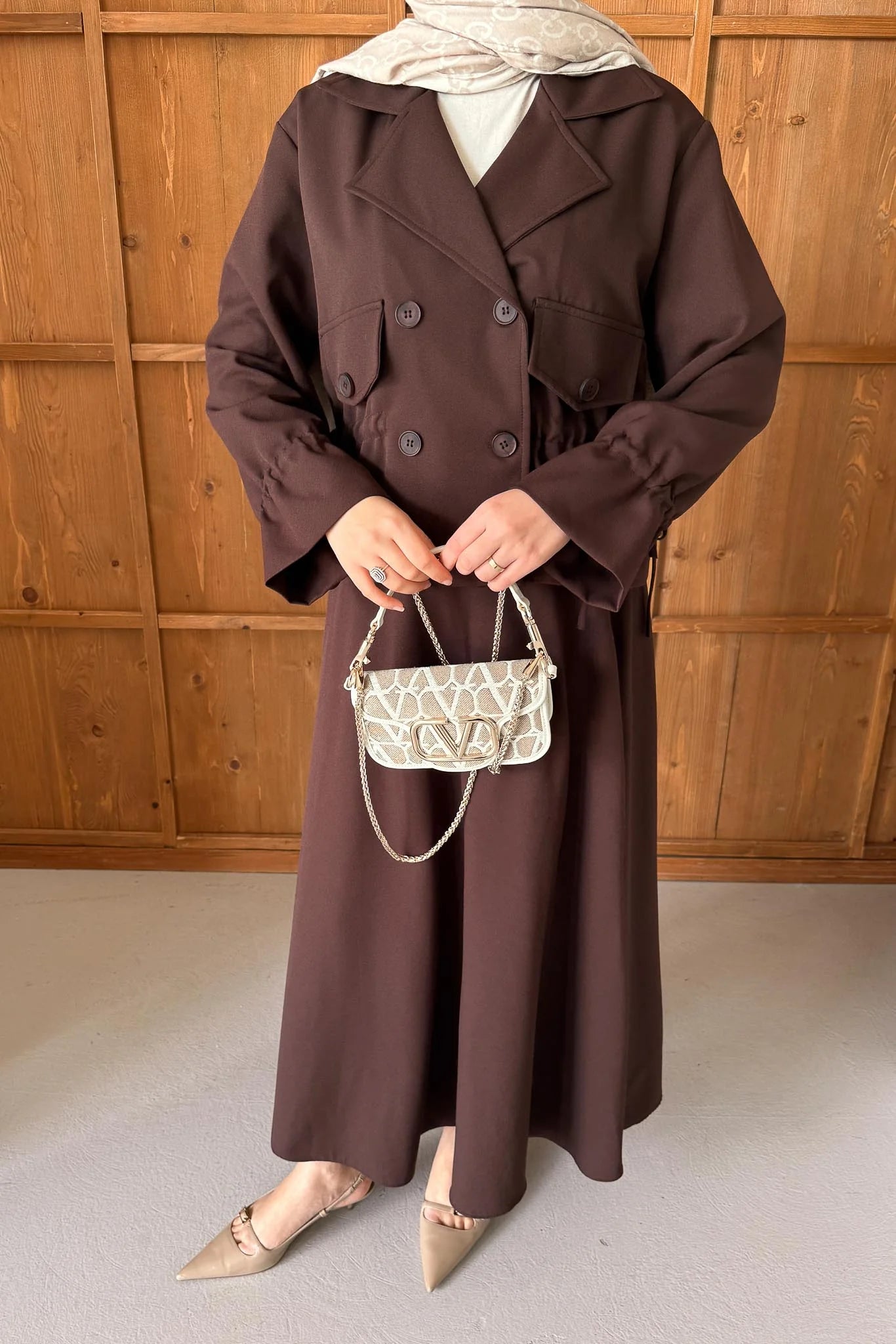 BELMAGHRIBIA – Prime Trench Coat Ensemble - YZ0068