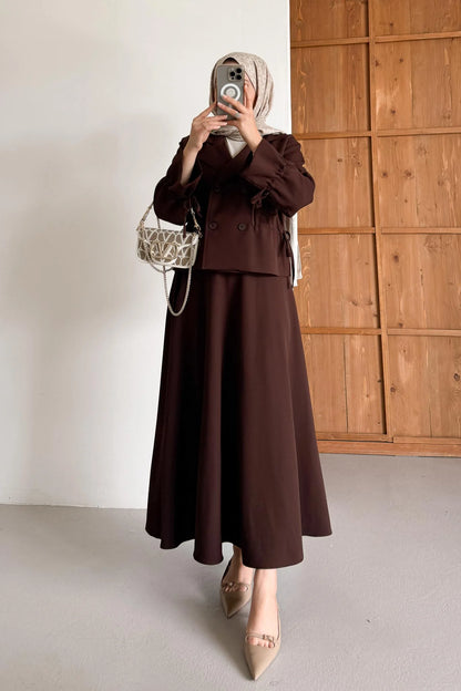 BELMAGHRIBIA – Prime Trench Coat Ensemble - YZ0068