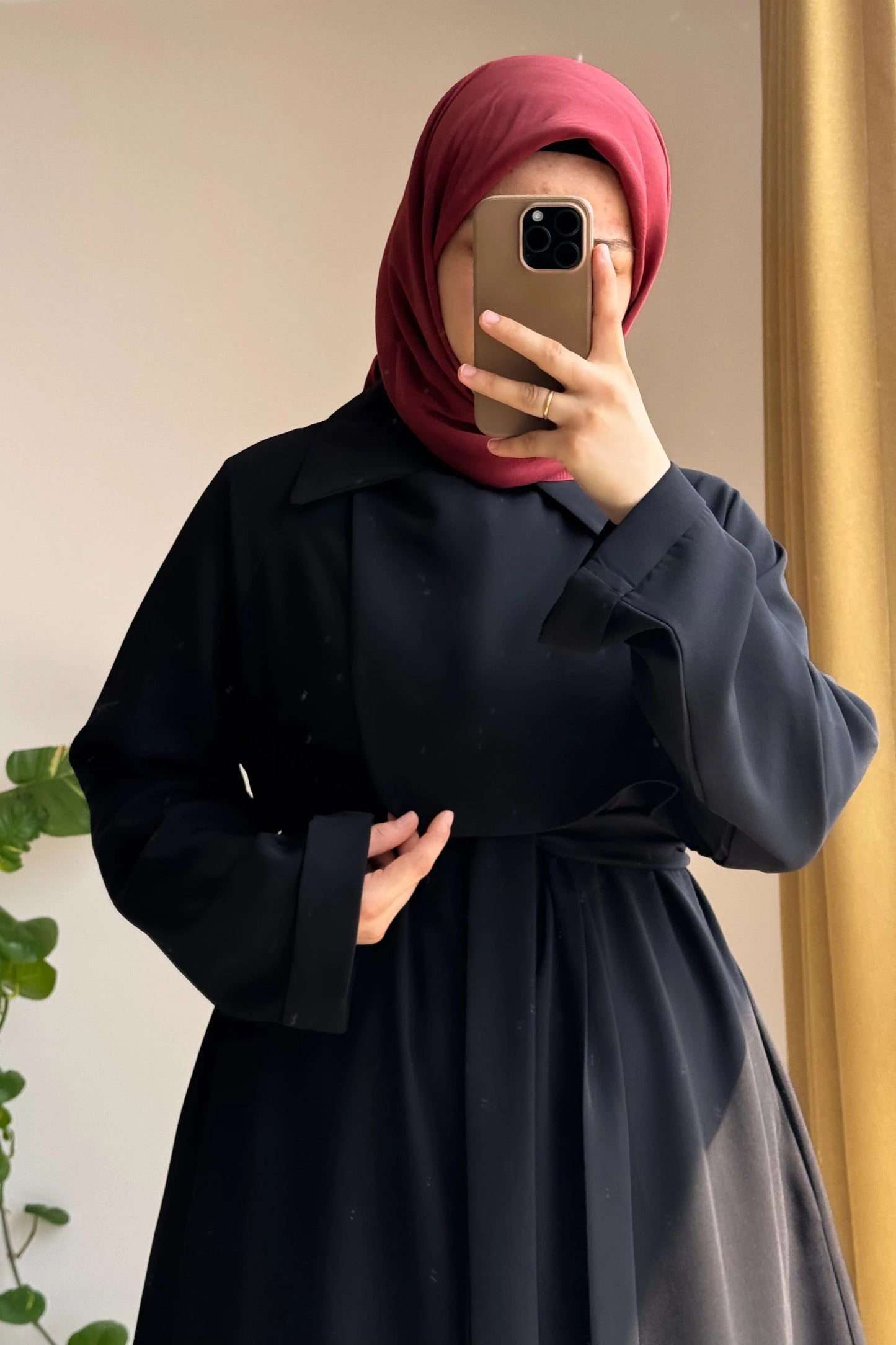 BELMAGHRIBIA – Ensemble Trench et Pantalon Élégant -YZ0059