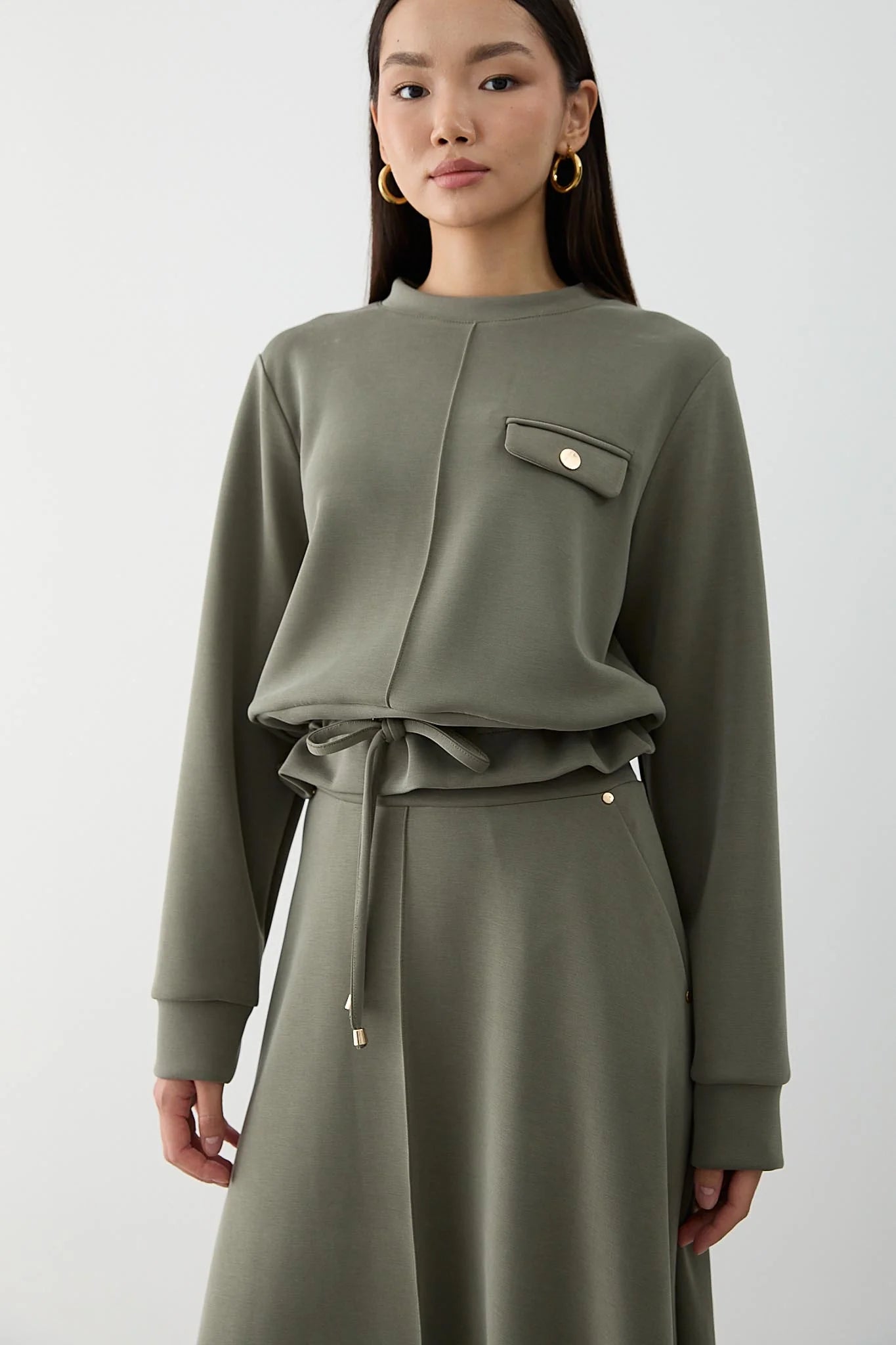 BELMAGHRIBIA – Ensemble Jupe Plissée Élégant - YZ0067